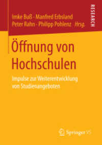 Öffnung von Hochschulen : Impulse zur Weiterentwicklung von Studienangeboten