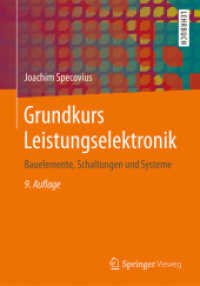 Grundkurs Leistungselektronik : Bauelemente， Schaltungen und Systeme. Lehrbuch