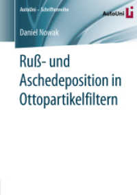 Ruß- und Aschedeposition in Ottopartikelfiltern (Autouni - Schriftenreihe)