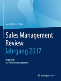 Sales Management Review - Jahrgang 2017 : Zeitschrift für Vertriebsmanagement