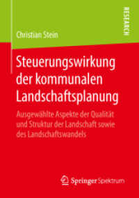Steuerungswirkung der kommunalen Landschaftsplanung : Ausgewählte Aspekte der Qualität und Struktur der Landschaft sowie des Landschaftswandels