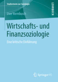 Wirtschafts- und Finanzsoziologie : Eine kritische Einführung (Studientexte zur Soziologie)