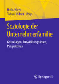 Soziologie der Unternehmerfamilie : Grundlagen, Entwicklungslinien, Perspektiven