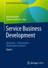 Service Business Development : Band 2. Methoden - Erlösmodelle - Marketinginstrumente (Forum Dienstleistungsmanagement)