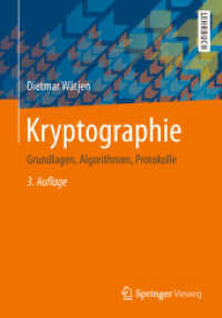 Kryptographie : Grundlagen, Algorithmen, Protokolle （3RD）