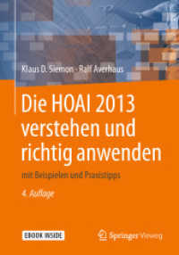 Die HOAI 2013 verstehen und richtig anwenden : Mit Beispielen und Praxistipps. E-Book inside