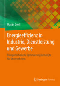 Energieeffizienz in Industrie, Dienstleistung und Gewerbe : Energietechnische Optimierungskonzepte für Unternehmen