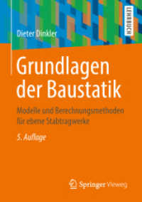 Grundlagen der Baustatik : Modelle und Berechnungsmethoden für ebene Stabtragwerke (Springer-Lehrbuch)