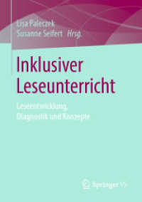 Inklusiver Leseunterricht : Leseentwicklung, Diagnostik und Konzepte