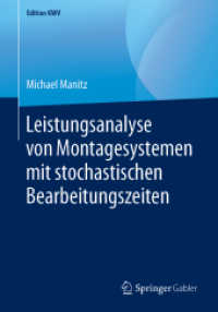 Leistungsanalyse von Montagesystemen mit stochastischen Bearbeitungszeiten (Edition Kwv)