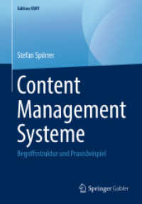 Content Management Systeme : Begriffsstruktur und Praxisbeispiel (Edition Kwv)