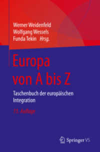 Europa von A bis Z : Taschenbuch der europäischen Integration (Europa von A bis Z)