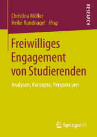 Freiwilliges Engagement von Studierenden : Analysen, Konzepte, Perspektiven