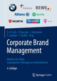 Corporate Brand Management : Marken als Anker strategischer Führung von Unternehmen （4TH）