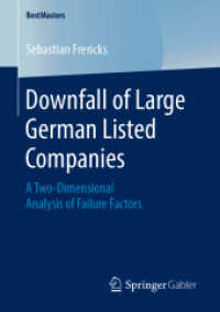 Downfall of Large German Listed Companies : A Two-Dimensional Analysis of Failure Factors (Bestmasters)