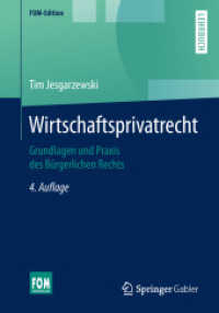 Wirtschaftsprivatrecht : Grundlagen und Praxis des Bürgerlichen Rechts (FOM-Edition)