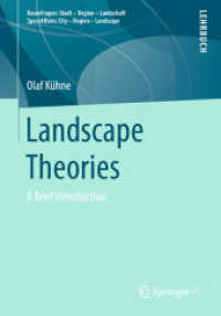 Landscape Theories : A Brief Introduction (Raumfragen: Stadt - Region - Landschaft)