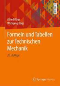 Formeln Und Tabellen Zur Technischen Mechanik （26TH）
