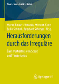 Herausforderungen durch das Irreguläre : Zum Verhältnis von Staat und Terrorismus (Staat - Souveränität - Nation) （1. Aufl. 2019）