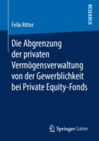 Die Abgrenzung der privaten Vermögensverwaltung von der Gewerblichkeit bei Private Equity-Fonds