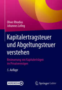 Kapitalertragsteuer und Abgeltungsteuer verstehen， m. 1 Buch， m. 1 E-Book : Besteuerung von Kapitalerträgen im Privatvermögen (Kalender)