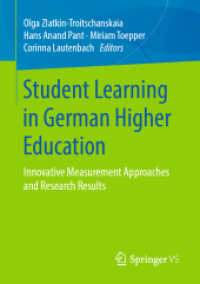 Student Learning in German Higher Education : Innovative Measurement Approaches and Research Results