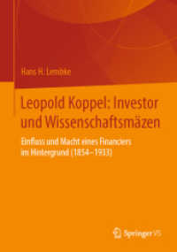 Leopold Koppel: Investor und Wissenschaftsmäzen : Einfluss und Macht eines Financiers im Hintergrund (1854-1933)