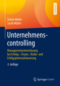 Unternehmenscontrolling : Managementunterstützung bei Erfolgs-, Finanz-, Risiko- und Erfolgspotenzialsteuerung （3RD）