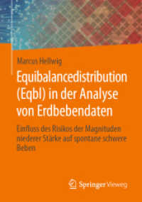 Equibalancedistribution (Eqbl) in der Analyse von Erdbebendaten : Einfluss des Risikos der Magnituden niederer Stärke auf spontane schwere Beben （1. Aufl. 2020）