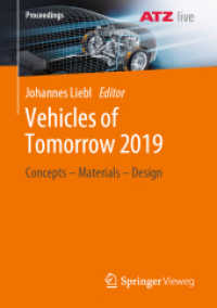 Vehicles of Tomorrow 2019 : Concepts - Materials - Design (Proceedings)