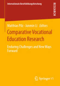 Comparative Vocational Education Research : Enduring Challenges and New Ways Forward (Internationale Berufsbildungsforschung)