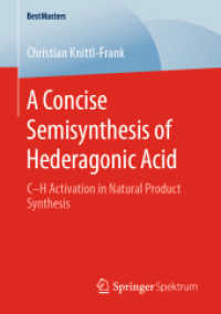 A Concise Semisynthesis of Hederagonic Acid : C-H Activation in Natural Product Synthesis (Bestmasters)