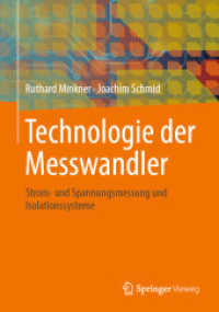 Technologie der Messwandler : Strom- und Spannungsmessung und Isolationssysteme