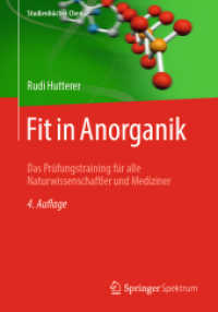 Fit in Anorganik : Das Prüfungstraining für alle Naturwissenschaftler und Mediziner (Studienbücher Chemie) （4TH）