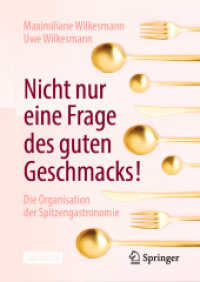 Nicht nur eine Frage des guten Geschmacks! : Die Organisation der Spitzengastronomie