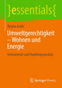 Umweltgerechtigkeit - Wohnen und Energie : Instrumente und Handlungsansätze (essentials)