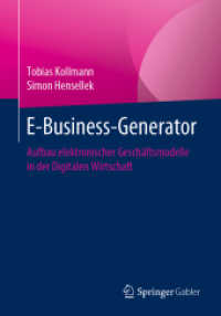 E-Business-Generator : Aufbau elektronischer Geschäftsmodelle in der Digitalen Wirtschaft
