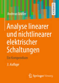 Analyse linearer und nichtlinearer elektrischer Schaltungen : Ein Kompendium