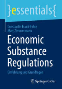 Economic Substance Regulations : Einführung und Grundlagen (essentials)