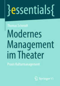 Modernes Management im Theater : Praxis Kulturmanagement (essentials)