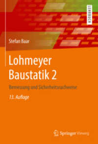 Lohmeyer Baustatik 2 : Bemessung und Sicherheitsnachweise （13TH）