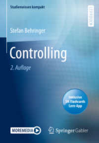 Controlling, m. 1 Buch, m. 1 E-Book (Studienwissen kompakt) （2. Aufl. 2021. xii, 166 S. XII, 166 S. 20 Abb. in Farbe. 210 mm）