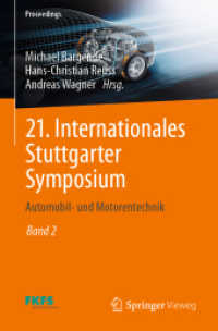 21. Internationales Stuttgarter Symposium : Automobil- und Motorentechnik (Proceedings)