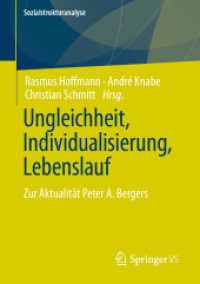 Ungleichheit, Individualisierung, Lebenslauf : Zur Aktualität Peter A. Bergers (Sozialstrukturanalyse)