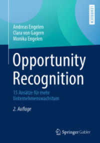 Opportunity Recognition : 15 Ansätze für mehr Unternehmenswachstum （2ND）