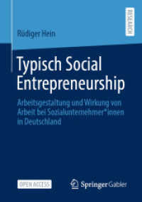 Typisch Social Entrepreneurship : Arbeitsgestaltung und Wirkung von Arbeit bei Sozialunternehmer*innen in Deutschland