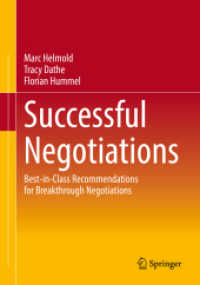 Successful Negotiations : Best-in-Class Recommendations for Breakthrough Negotiations