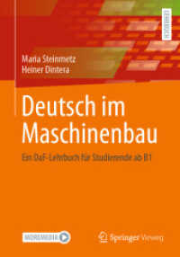 Deutsch im Maschinenbau : Ein DaF-Lehrbuch für Studierende ab B1