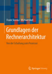 Grundlagen der Rechnerarchitektur : Von der Schaltung zum Prozessor