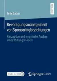 Beendigungsmanagement von Sponsoringbeziehungen : Konzeption und empirische Analyse eines Wirkungsmodells